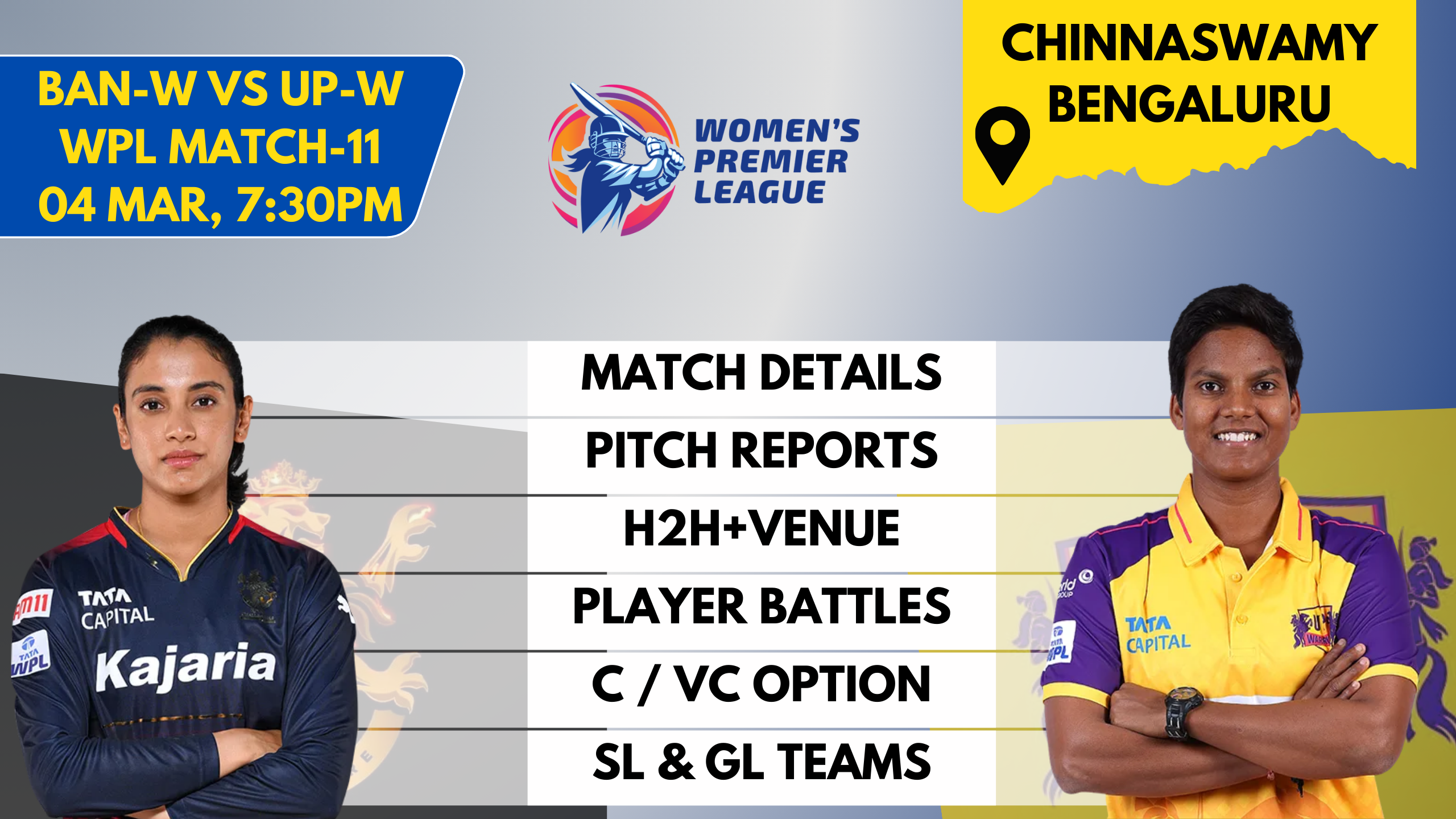 UP-W vs BAN-W Dream11 Prediction,
