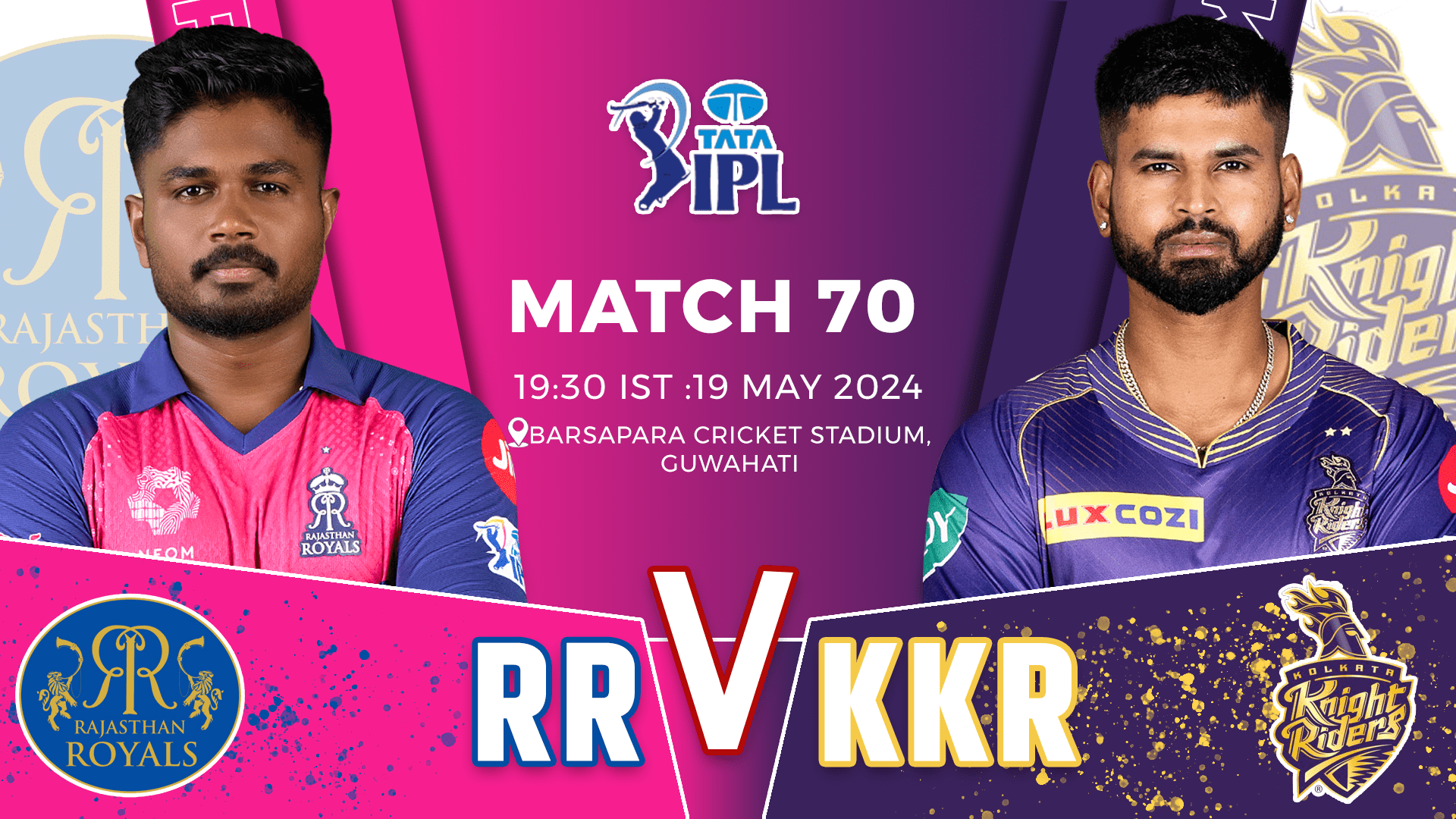 RR vs KKR Dream11 Prediction,