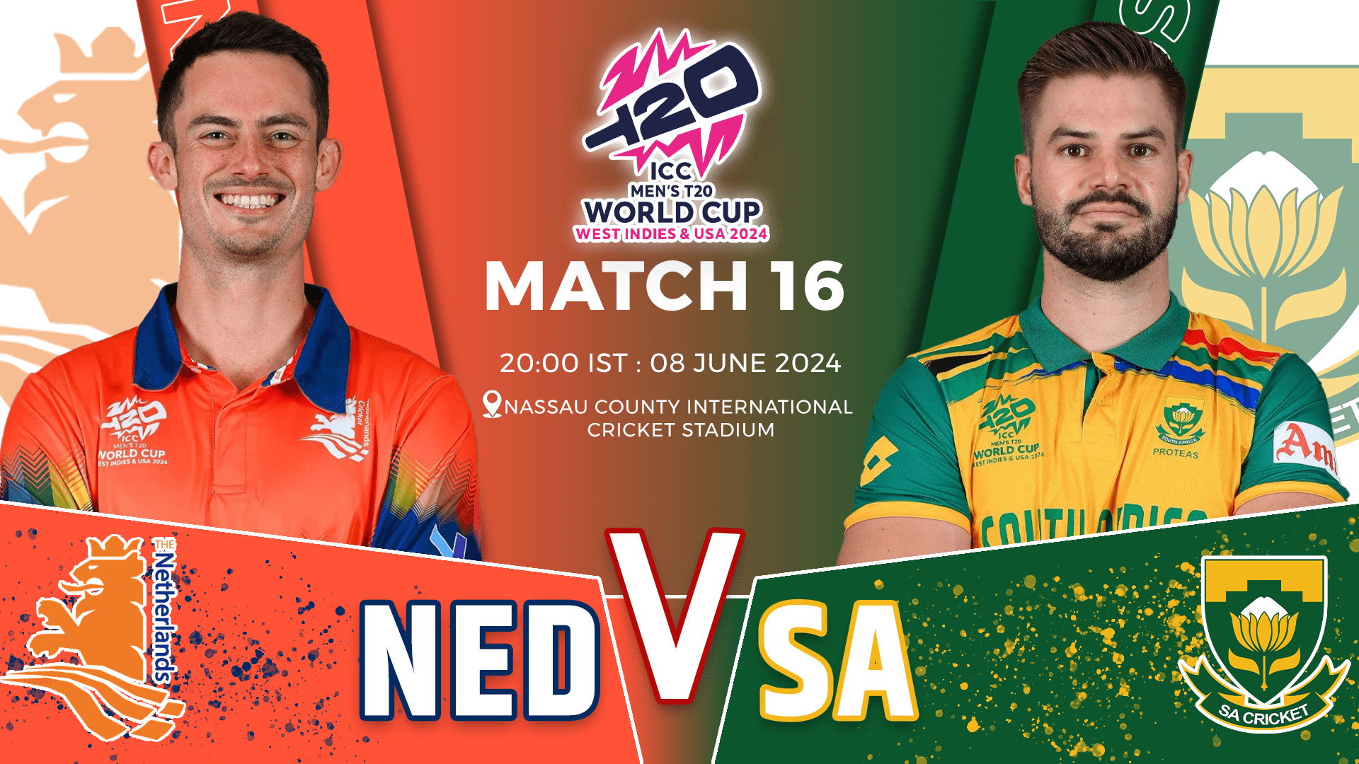 NED vs SA Dream11 Prediction,