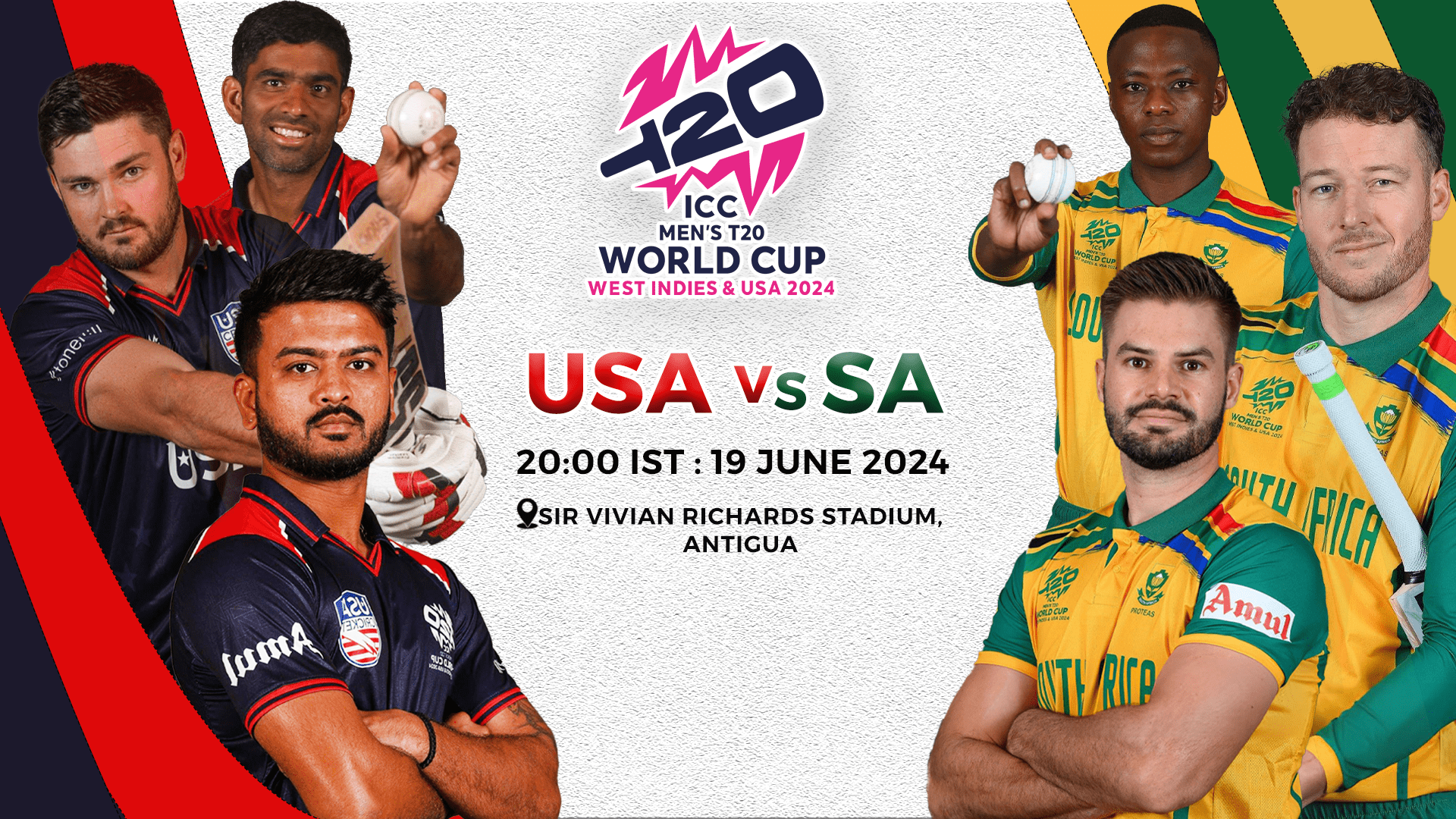 USA vs SA Dream11 Prediction,