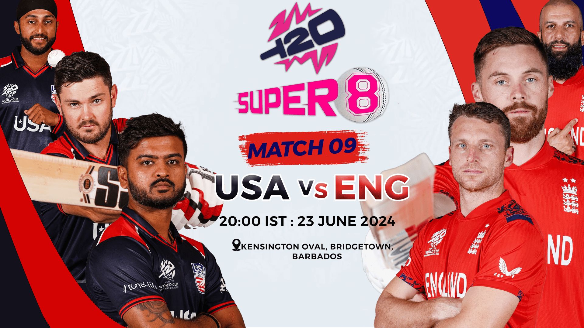 USA vs ENG Dream11 Prediction,