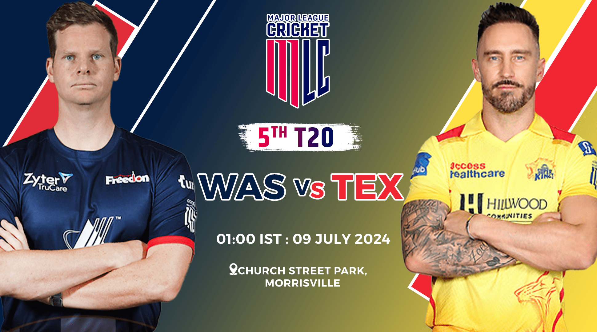 WAS vs TEX Dream11 Prediction,
